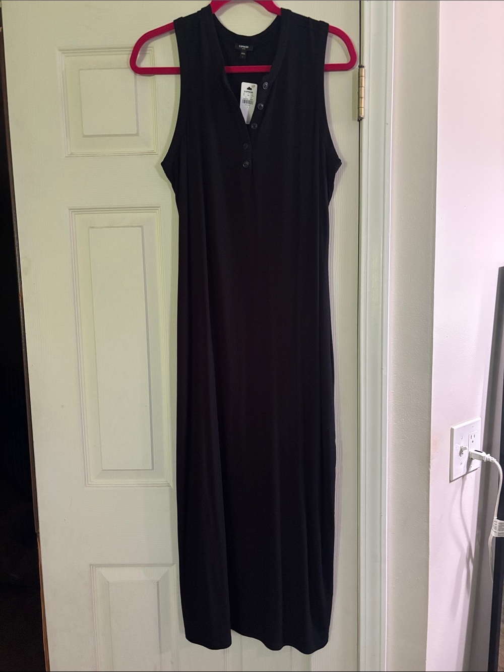 Express fitted Henley dress
NWT